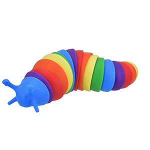 Click Clack Rainbow Fidget Sensory Slug