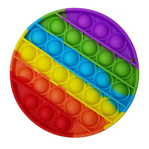 Rainbow Fidget Poppet toy